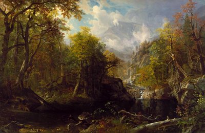 エメラルドプール 作： Albert Bierstadt